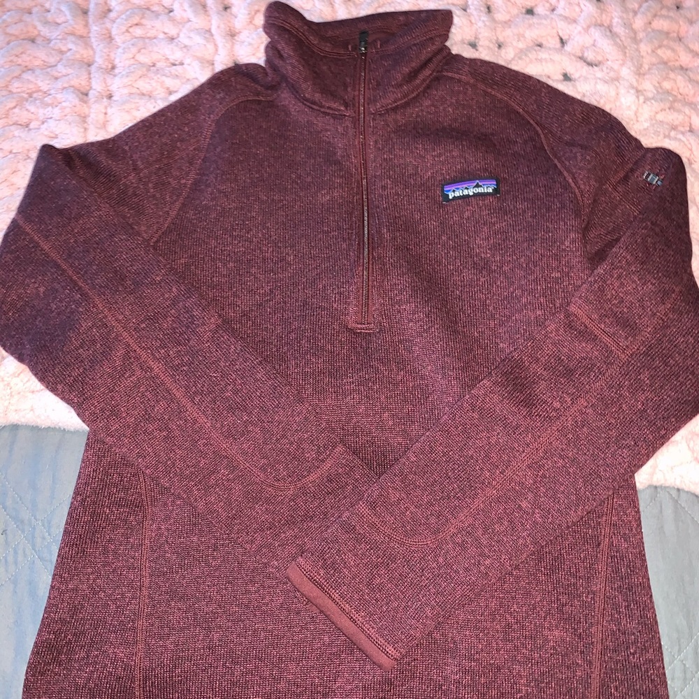 Maroon Better Sweater 1/4 Zip